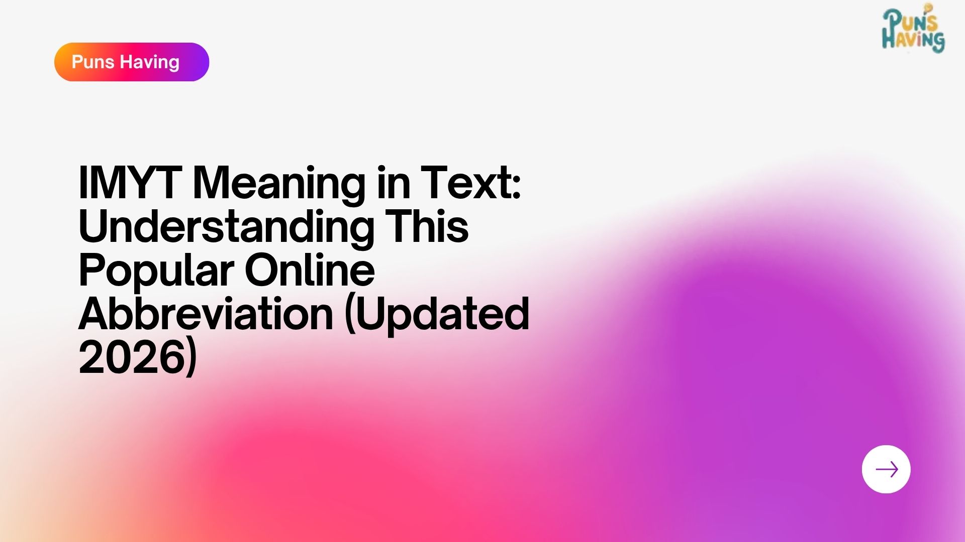 IMYT Meaning in Text