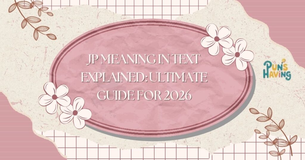 JP Meaning in Text